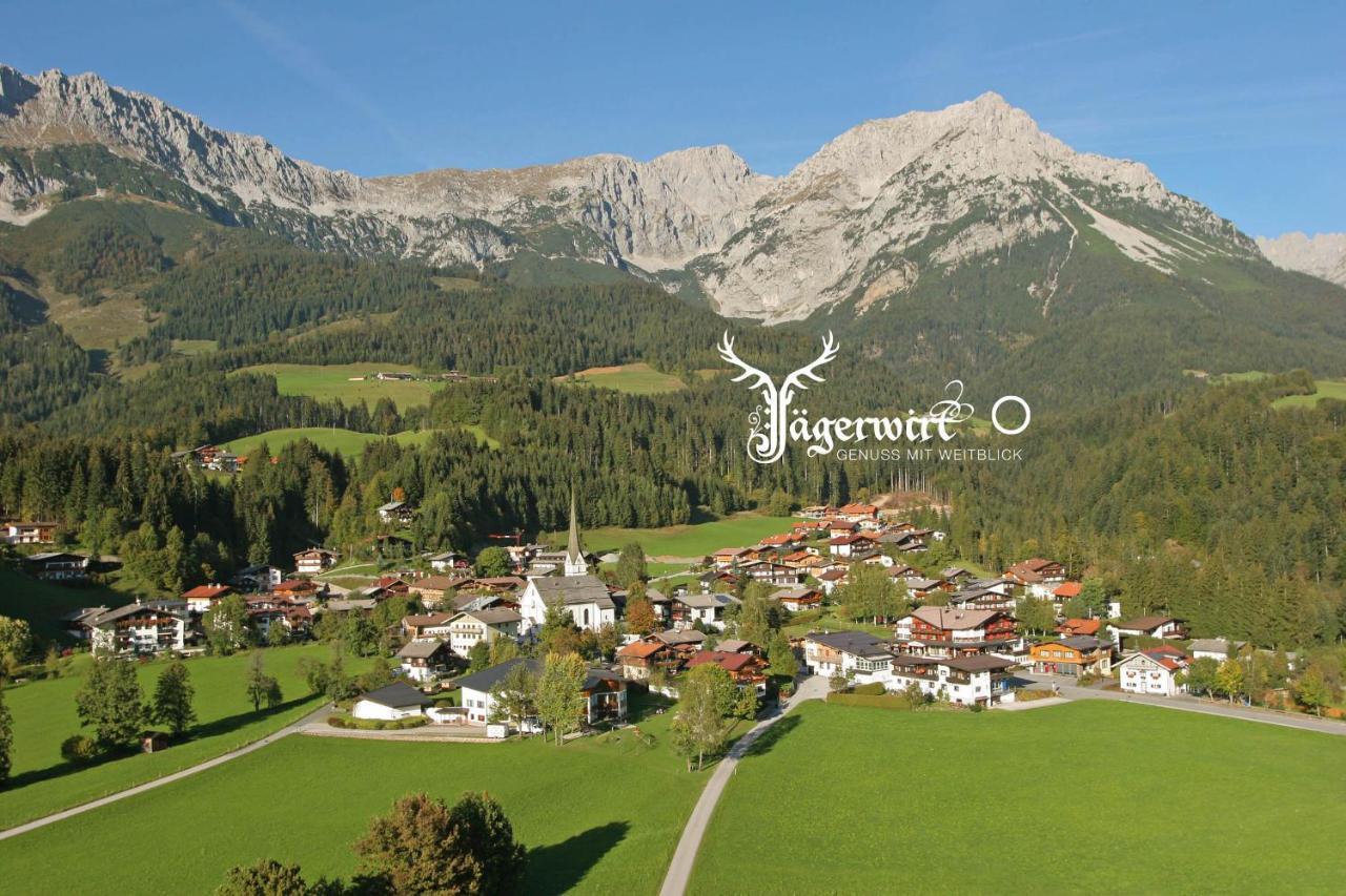 Boutique-Pension Jaegerwirt Scheffau am Wilden Kaiser Exterior photo